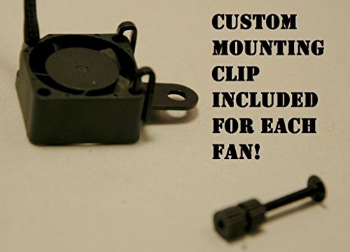 Fits most mask Paintball Airsoft FANZ Double Fan kit