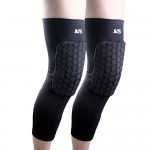 Tofern-1-Pair-Combat-Kneepad-Calf-Support-Protector-honeycomb-padding-Knee-Pads-short-and-long-styles-0