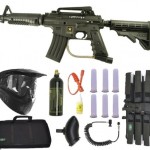 US-Army-Alpha-Black-Elite-E-Grip-Paintball-Marker-Gun-3Skull-Sniper-Set-0
