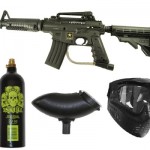 US-Army-Alpha-Black-Tactical-Paintball-Marker-Gun-3Skull-Package-Set-Black-0
